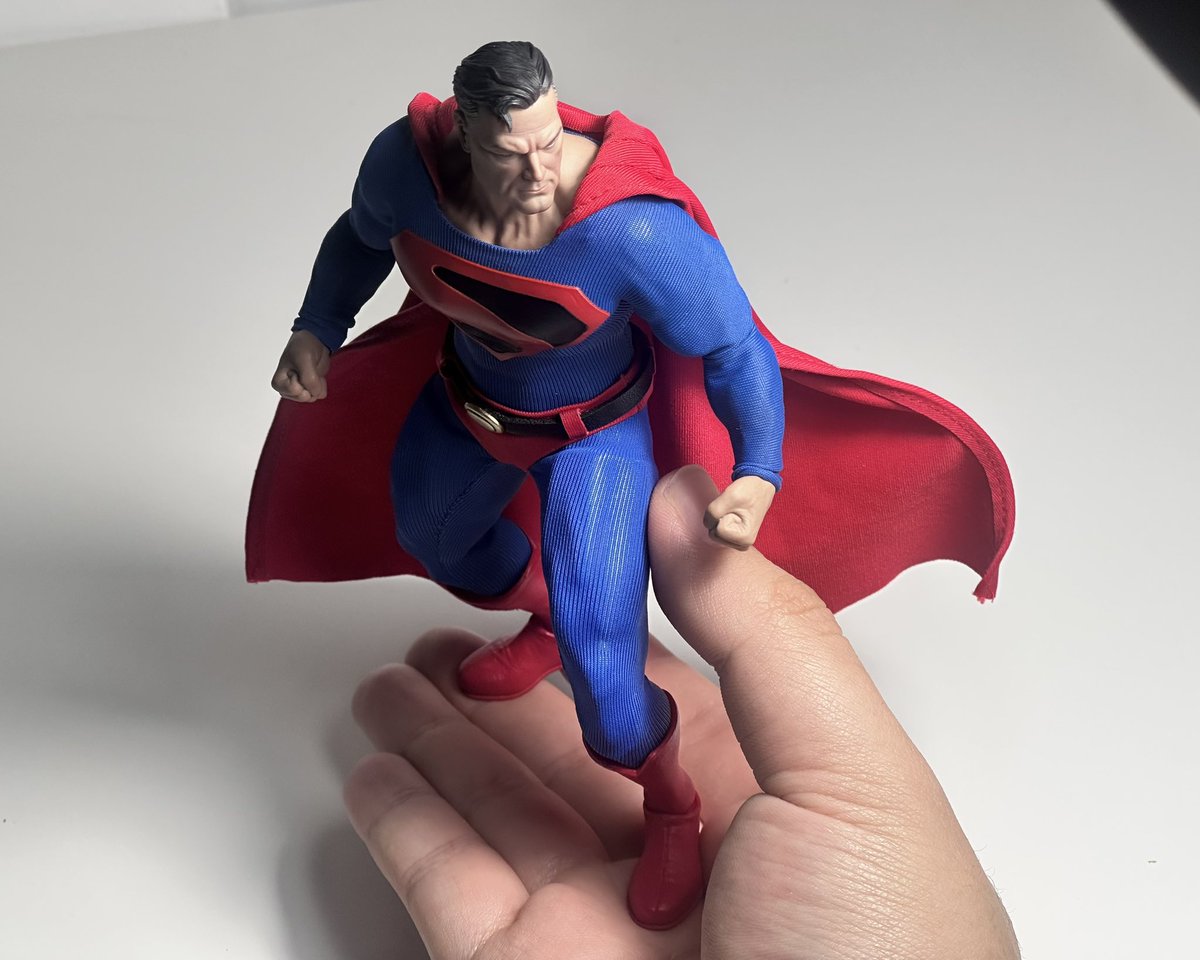lethalcollector's tweet image. Day 5 of Posing Every #Superman Figure I Have: Pop Mart x Gong Studio Kingdom Come Superman