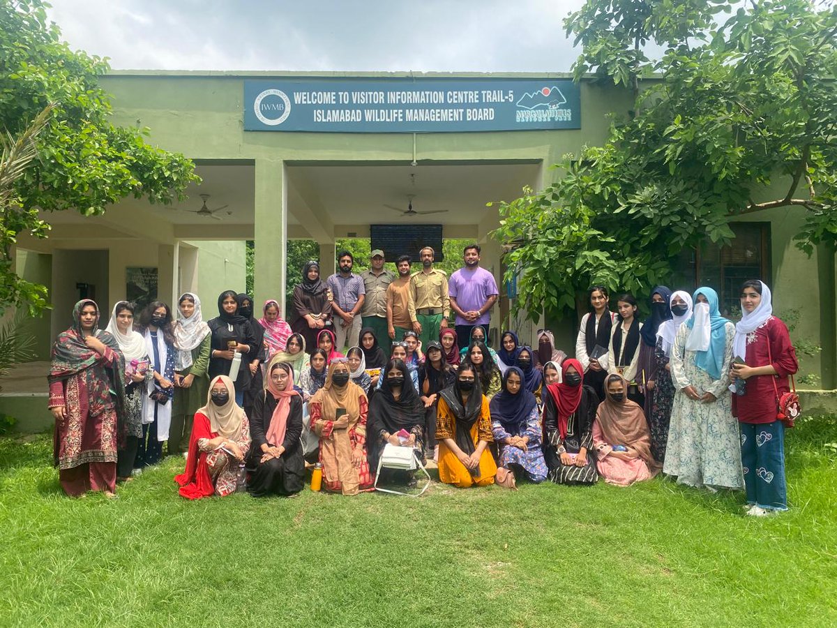 Islamabad Wildlife Management Board (IWMB) (@wildlifeboard) on Twitter photo Learning beyond classrooms! IWMB's awareness session at Trail 5 with Reader College students & faculty explored Margallah Hills' rich biodiversity. Hands-on experience in nature enhances understanding & fosters appreciation for wildlife #WildlifeEducation #MHNP
<a href="/ClimateChangePK/">Ministry of Climate Change, Pakistan</a> Learning beyond classrooms! IWMB's awareness session at Trail 5 with Reader College students & faculty explored Margallah Hills' rich biodiversity. Hands-on experience in nature enhances understanding & fosters appreciation for wildlife #WildlifeEducation #MHNP
<a href="/ClimateChangePK/">Ministry of Climate Change, Pakistan</a>