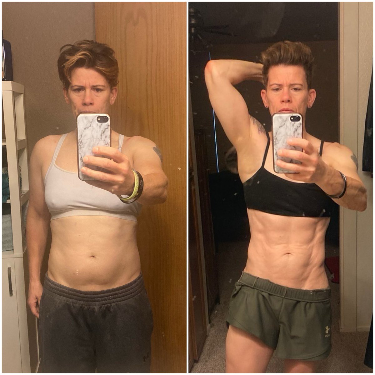 TheJoeySwoll's tweet image. REAL PEOPLE, REAL TRANSFORMATIONS!
I want to share this AMAZING transformation by my client Heather! When we first teamed up she weighed in at 147 lbs and today she is 128 lbs with a full-body recomp that speaks for itself! Heather is the true definition of consistency,…