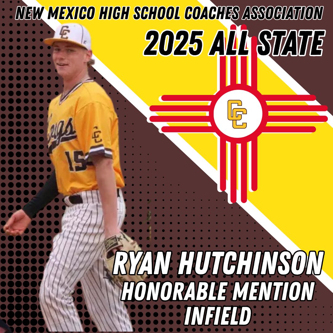Congratulations to two of our finest young gentleman for being selected to the NMHSCA 2025 All State Teams. These selections are well deserved. Cibola Baseball is very proud of you and honored to call you our own! #GoCoogs !!🐾🐾