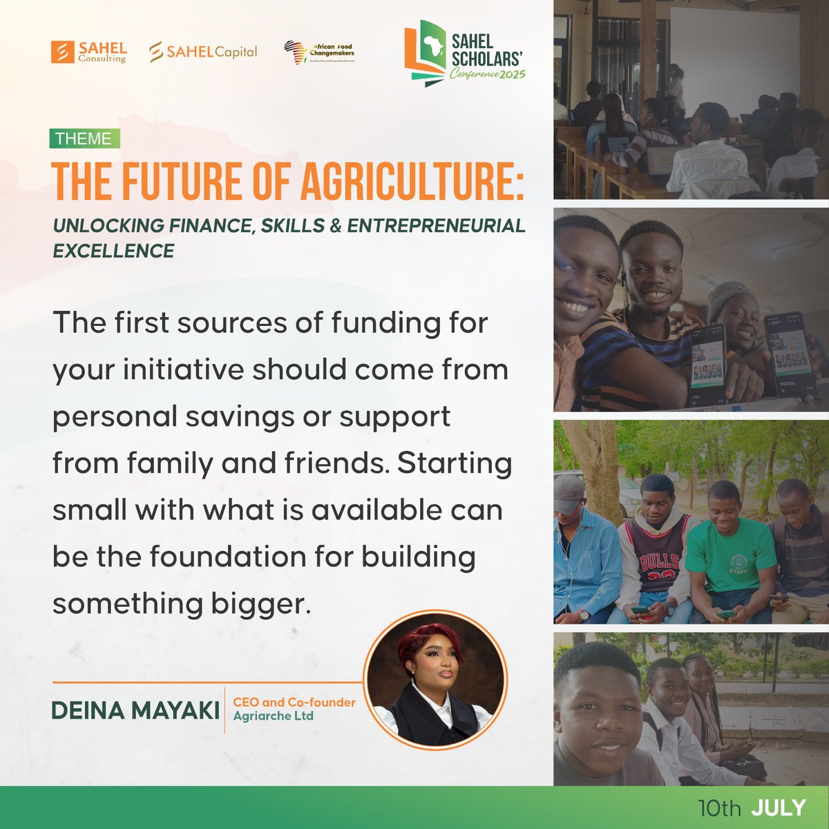 sahelconsulting's tweet photo. SSC 2025 may be over, but the insights live on. 💭
Four standout quotes from just one breakout group—and there’s plenty more where that came from!
#SSC2025 #SahelImpact #AgLeadership #YouthInAg #Inspiration #FoodSystems https://t.co/K3wHT2pBxF