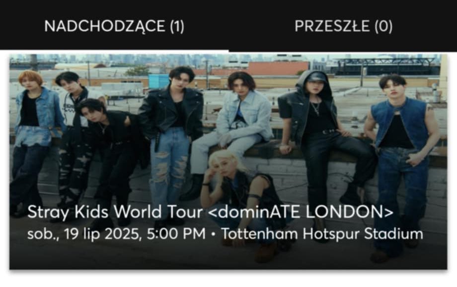 HanLix_00's tweet photo. Nie pisałam tu od lat, ale mam pilną sprawę. Wiem, że mam tu dużo Stay wiec może ktoś się odezwie

Potrzebuje pilnie sprzedać bilet Vip na Stray Kids dzień 2 w Londynie. Dziękuje za wszystkie RT 🙏🏻

#StrayKids #StrayKids_dominATE #straykidslondon #straykidseurope https://t.co/R5BeHR7xh1