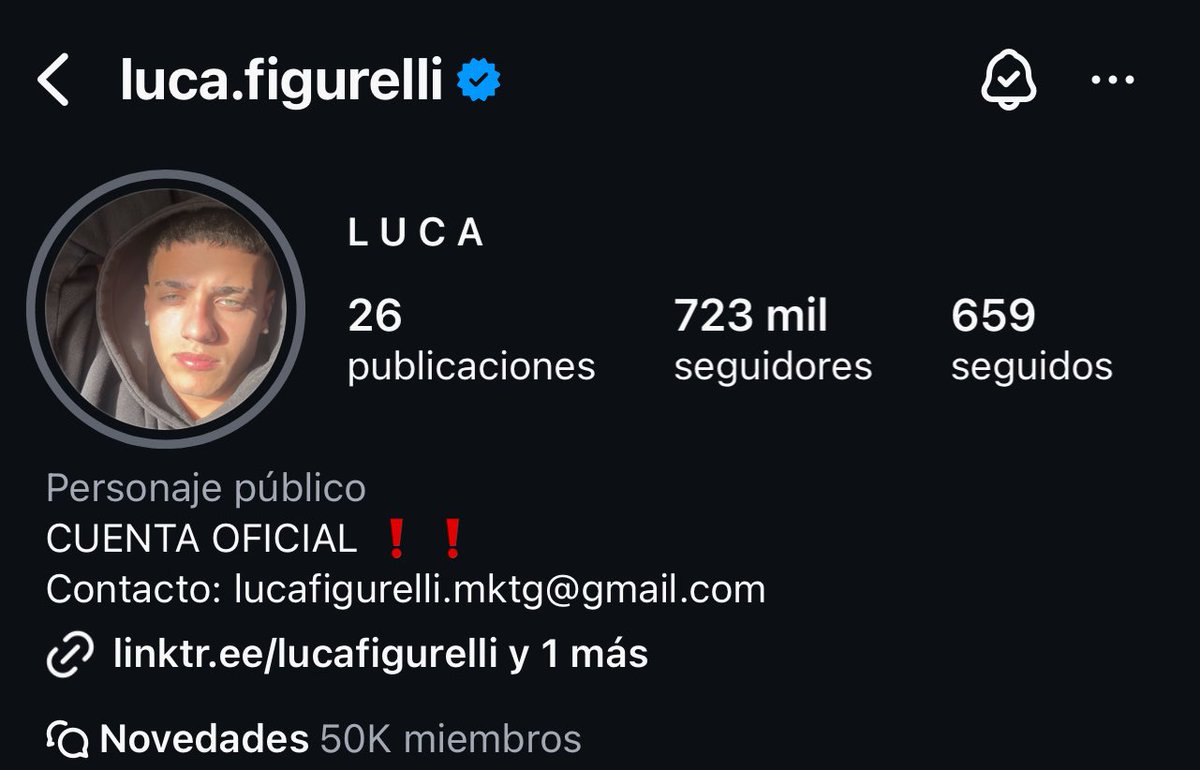 daianaayelen190's tweet photo. Y si ahora lo siguen en Instagram? 
#LucaFigurelli https://t.co/l8i4dk3qhZ