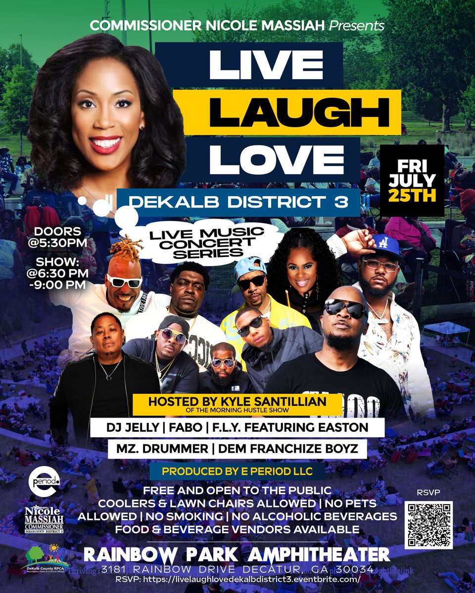 The Soul Symphony Social &amp; Live, Laugh, Love Concert Series - No Cover Charge