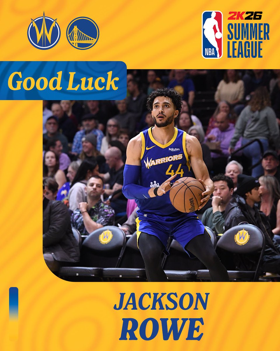 Representing the #SeaDubs on the Summer stage 🌊

Good luck <a href="/warriors/">Golden State Warriors</a> 🏀