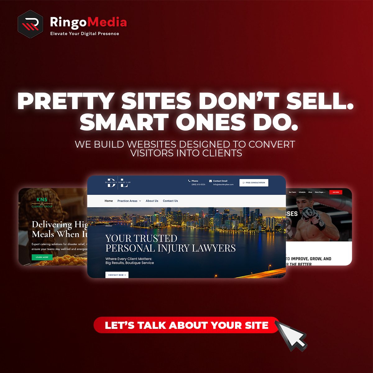 🚫 A pretty website won’t grow your business.
💡 At Ringo Media, we build smart, SEO-ready websites that convert, not just look good.
📈 Stop guessing. Start converting.
🔗 ringomedia.com
#RingoMedia #WebDesign #LeadGeneration #SmartSites #DigitalMarketing #UXDesign