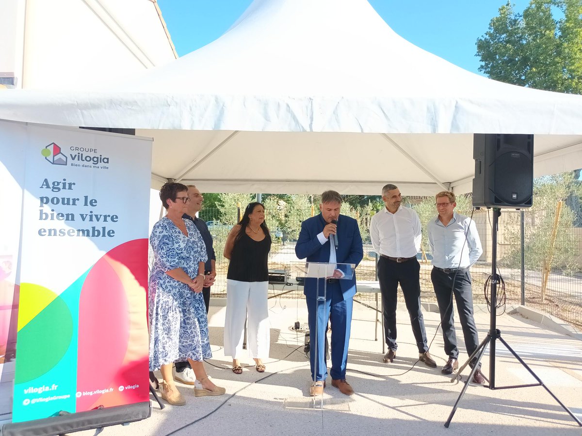 VilogiaGroupe's tweet image. Nous inaugurons la résidence Villa Maria à Peyrolles-en-Provence, qui vient renforcer notre offre de logements abordables dans le pays d'Aix-en-Provence.
C'est un très beau programme mixte de 55 logements réalisés par Marignan et dont Vilogia assure la part sociale. Le projet…
