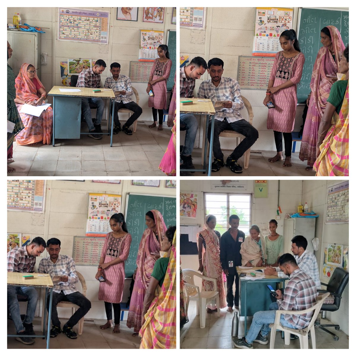 Phcsathamba's tweet photo. PMJAY CARD SPECIAL DRIVE AT
AAM AMODARA
AAM TALOD
AAM HATHIPURA 
AAM PATEL NA MUVADA 
AAM INDRAN 
PHC SATHAMBA https://t.co/8oHjL2UTSu
