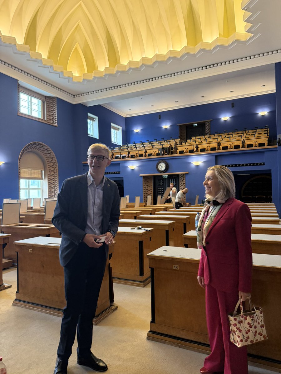 EmmanuelMignot2's tweet image. Visite en Estonie de la sénatrice @HConwayMouret pour une mission d’étude sur la #BITDE . 7 entretiens et visites avec les acteurs 🇪🇪 de la défense et de l’industrie @kristovaga