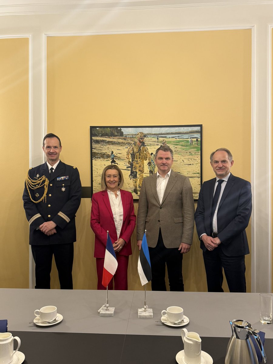 EmmanuelMignot2's tweet image. Visite en Estonie de la sénatrice @HConwayMouret pour une mission d’étude sur la #BITDE . 7 entretiens et visites avec les acteurs 🇪🇪 de la défense et de l’industrie @kristovaga