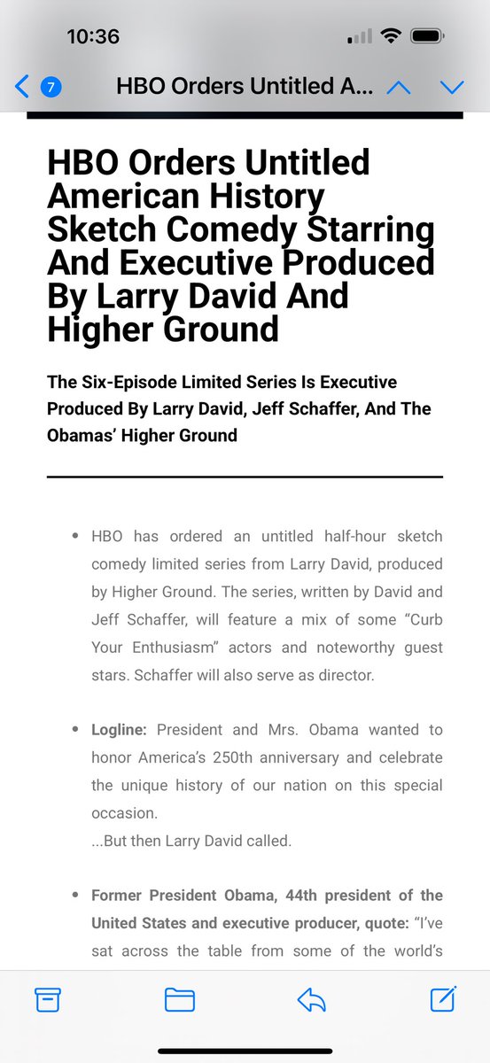 MattBelloni's tweet image. What’s more surprising here, Larry David launching a new show at 78 or Obama basically doing his own version of SNL….