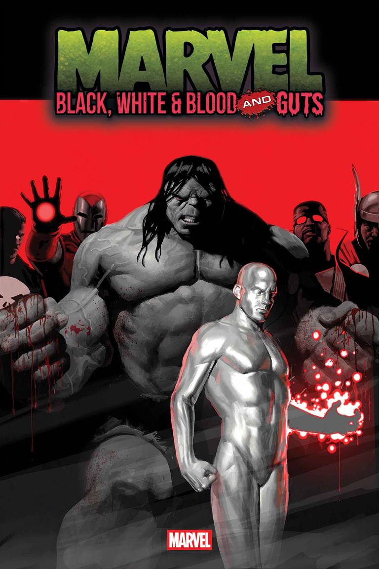 Cryptex Comics (@cryptexcomics) on Twitter photo MARVEL HORROR GETS THE BLACK, WHITE & BLOOD TREATMENT IN MARVEL: BLACK, WHITE & BLOOD AND GUTS
This October, superstar creators tell all-new tales set in the darkest corners of the Marvel Universe in MARVEL: BLACK, WHITE & BLOOD AND GUTS!
<a href="/TheWarblazer/">Devmalya Pramanik</a>
<a href="/MarvelComicsHQ/">Marvel Comics</a> MARVEL HORROR GETS THE BLACK, WHITE & BLOOD TREATMENT IN MARVEL: BLACK, WHITE & BLOOD AND GUTS
This October, superstar creators tell all-new tales set in the darkest corners of the Marvel Universe in MARVEL: BLACK, WHITE & BLOOD AND GUTS!
<a href="/TheWarblazer/">Devmalya Pramanik</a>
<a href="/MarvelComicsHQ/">Marvel Comics</a>