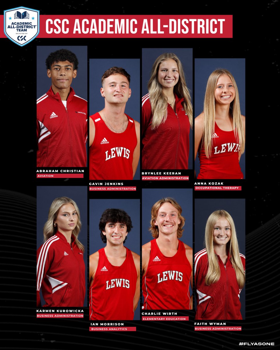 Lewis Athletics ✈️ (@lewisflyers) on Twitter photo Eight Lewis Track and Field/Cross Country Athletes named Academic All-District <a href="/LewisMXC/">Lewis Men's XC</a> <a href="/LewisWXC/">Lewis Women's XC</a>
lewisflyers.com/news/2025/7/10… Eight Lewis Track and Field/Cross Country Athletes named Academic All-District <a href="/LewisMXC/">Lewis Men's XC</a> <a href="/LewisWXC/">Lewis Women's XC</a>
lewisflyers.com/news/2025/7/10…