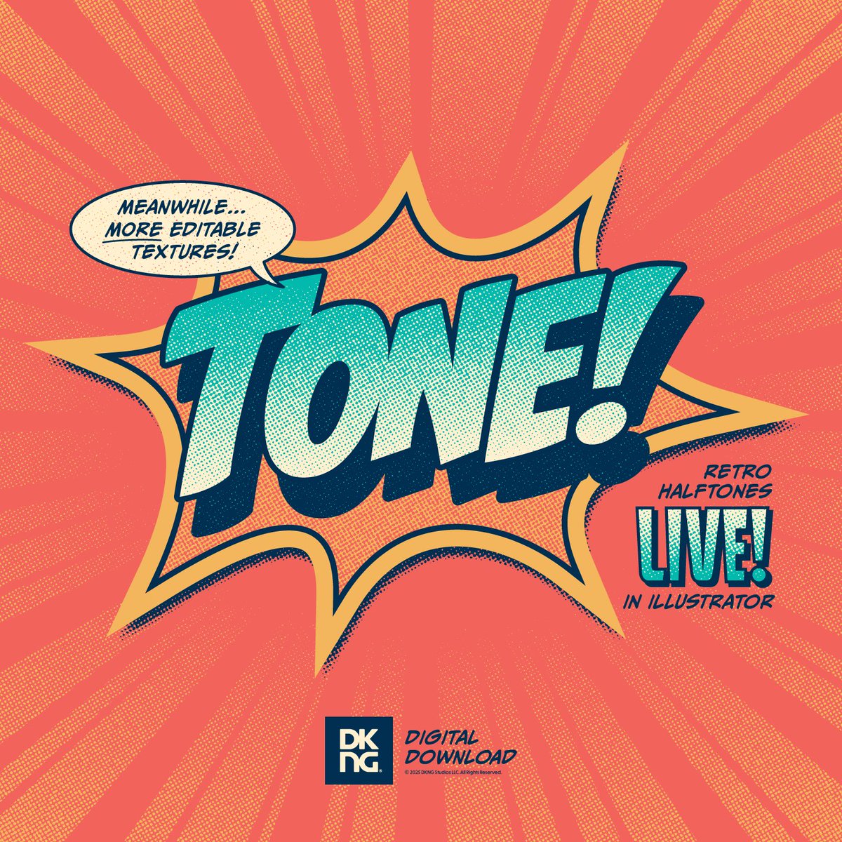 DKNG’s universe of digital downloads continues to expand, with our latest editable texture pack, Tone! dkngstudios.com/store/tone-edi…