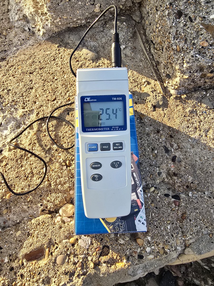 There was a time when wet bulb temp was 25.4 °C at the coastline today #meteorologia