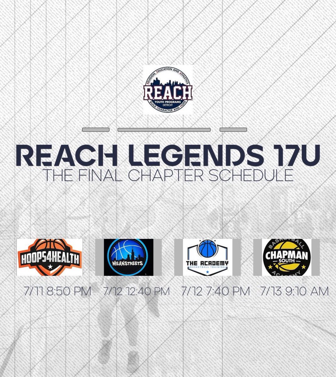 Schedule this weekend <a href="/ny2lasports/">NY2LA SPORTS</a> with <a href="/Reach2026/">REACH Legends 2026</a>
