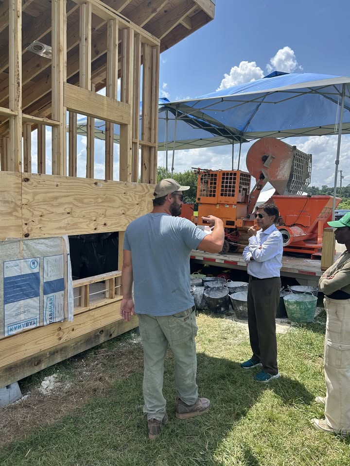 TSUCollegeofAG's tweet image. TSUAg and the College's Dr. Emanuel Omondi played host to growers and industry professionals from across the country this week for a three-day hands-on workshop on building with "Hempcrete," a sustainable, eco-friendly fiber hemp building material. #hempfarming #hemp