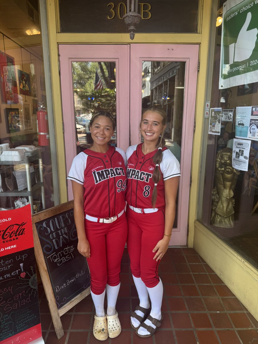 Bryce Greenwood 2026 (@brycegreenwood8) on Twitter photo I had such a great camp experience yesterday with <a href="/UWGSoftball/">West Georgia Softball</a> !! Thank you Coach Burton and Coach Kane for having me and hosting a fantastic camp❤️💙Best part was doing it with my bestie <a href="/2026Jordan_99/">Jordan Simpson</a> 🫶🏻 <a href="/coachryancarver/">Ryan Carver</a> <a href="/GAImpactCarver/">Georgia Impact - Carver 18U</a> I had such a great camp experience yesterday with <a href="/UWGSoftball/">West Georgia Softball</a> !! Thank you Coach Burton and Coach Kane for having me and hosting a fantastic camp❤️💙Best part was doing it with my bestie <a href="/2026Jordan_99/">Jordan Simpson</a> 🫶🏻 <a href="/coachryancarver/">Ryan Carver</a> <a href="/GAImpactCarver/">Georgia Impact - Carver 18U</a>