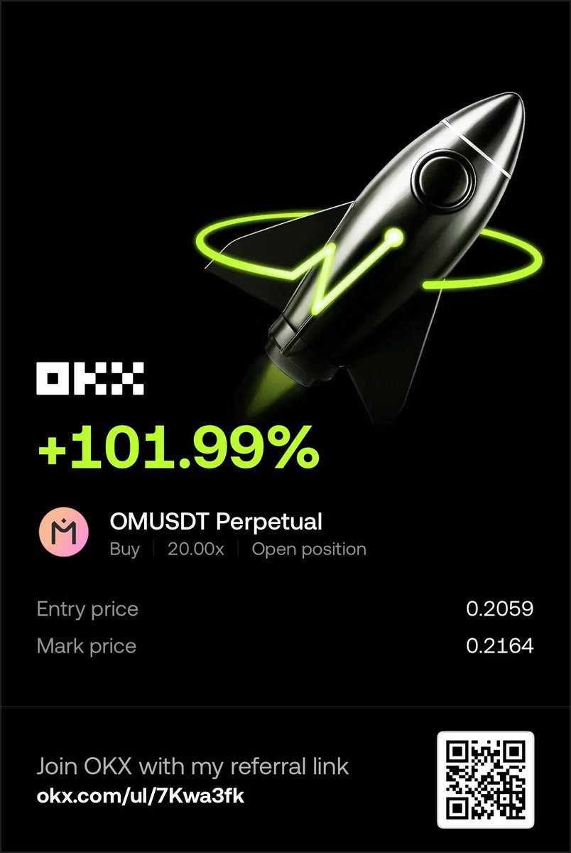 %100 kar ile devam :) #omusdt 
İsteyen %50 kar alsın. Detaylar altta :)