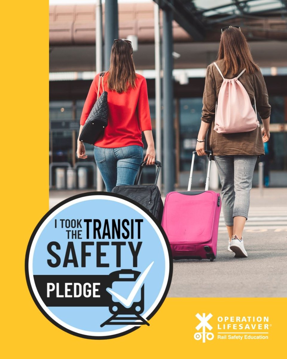 olinational's tweet image. Wherever your summer travel takes you, remember to take the #TransitSafetyPledge and share the #RailSafetyEducation message with those you love.
bit.ly/3sbHcVs
#STOPTrackTragedies