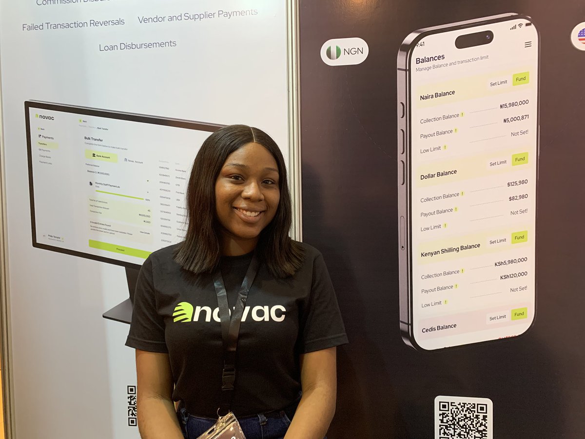 Use_novac's tweet photo. Novac at Lagos Startup Week Day 4 ✅

We had good conversations, connected with some really interesting businesses, and got people curious about what we’re building at Novac.
Thanks to everyone who stopped by, we’re back at it tomorrow.💪

#NovacAtLSW #LSW2025 #NovacPayment https://t.co/iL5CdCGTZi