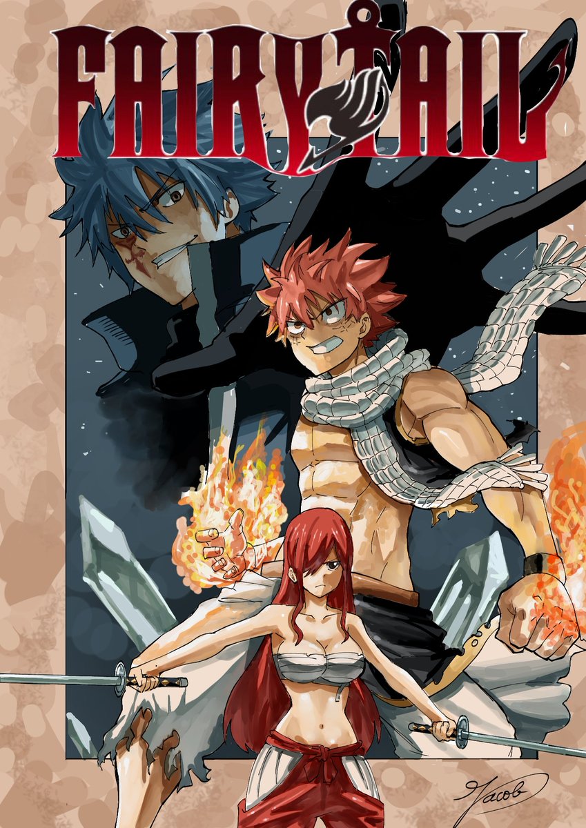 jacob_shonen888's tweet image. J'ai essayé de faire un dessin d'un arc qui m'avait beaucoup marqué dans fairy tail
#fairytail