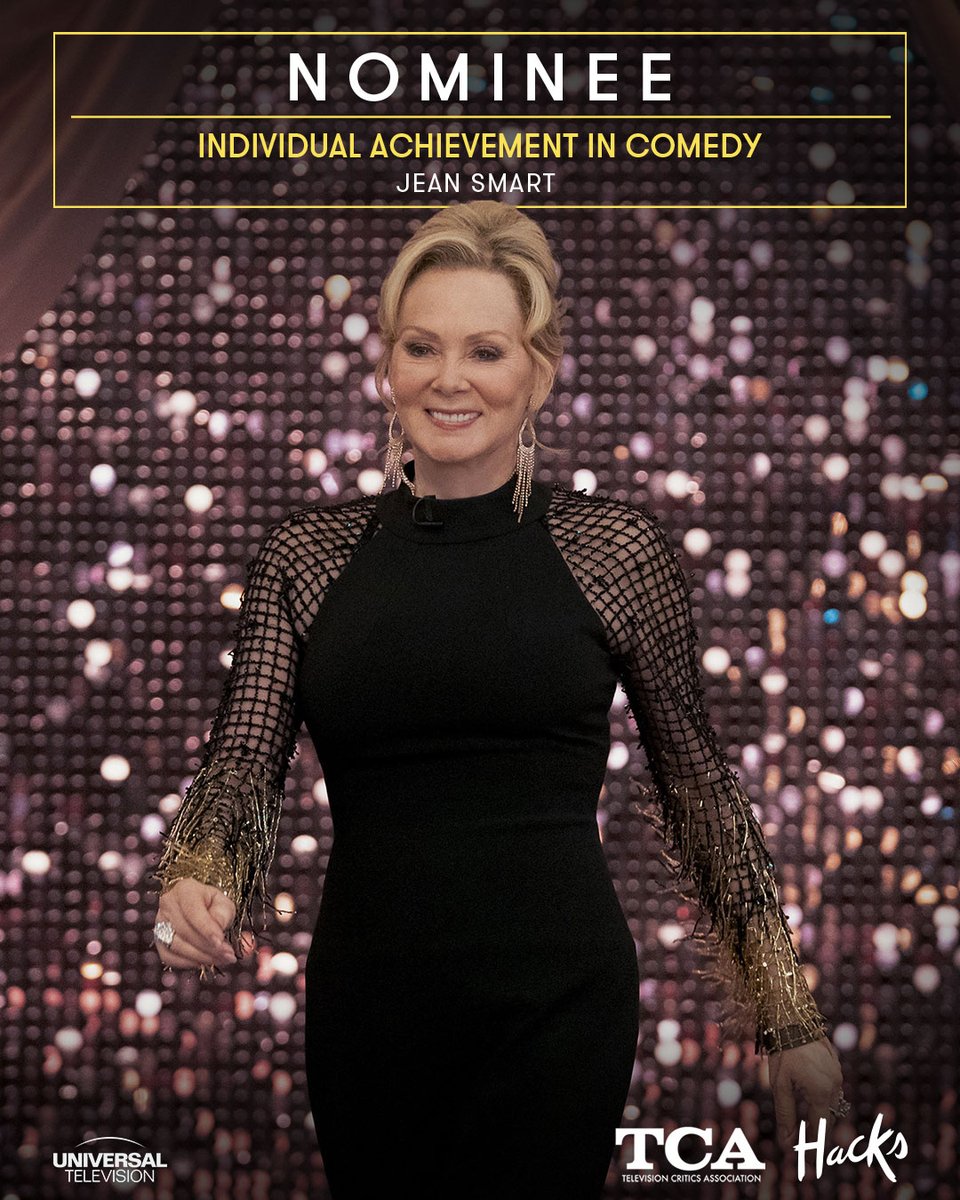 UniversalTV's tweet image. Big news from the 41st annual #TCAAwards, including 4 nominations for #Hacks 🎉 Congratulations to all!
🏆 PROGRAM OF THE YEAR
🎭 COMEDY
🌟 INDIVIDUAL IN COMEDY
@realjeansmart
@hannaheinbinder
#FYC #FYCUSG