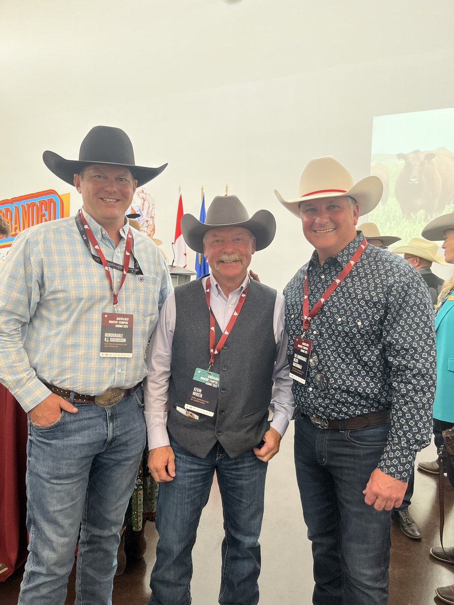 RJ Sigurdson (@rjsigurdson) on Twitter photo 🇨🇦🥩 Proud to join the 2025 Beef Industry Stampede Summit for the third time — and as always, it’s an honour to stand alongside Alberta’s hard-working beef producers.
Alberta beef isn’t just world-class — it’s a cornerstone of our economy, identity, and global reputation. With 🇨🇦🥩 Proud to join the 2025 Beef Industry Stampede Summit for the third time — and as always, it’s an honour to stand alongside Alberta’s hard-working beef producers.
Alberta beef isn’t just world-class — it’s a cornerstone of our economy, identity, and global reputation. With