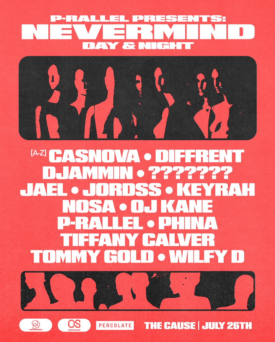 paralleltheory_'s tweet image. If you a fan of House, UK garage, Jungle, Edits, anything electronic…. 

See you in 2 weeks 😏 (Day tickets nearly gone) 
ra.co/events/2131434