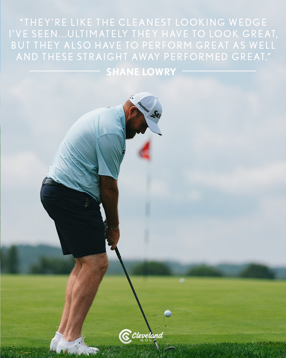 Clean look. Elite performance. Shane Lowry-approved. 🔥⛳