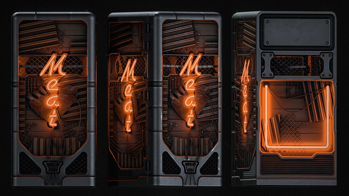 DucksWorkshop's tweet image. Neon Meat fridge was accepted, you can purchase it here store.steampowered.com/itemstore/2524… Thanks as always @playrust