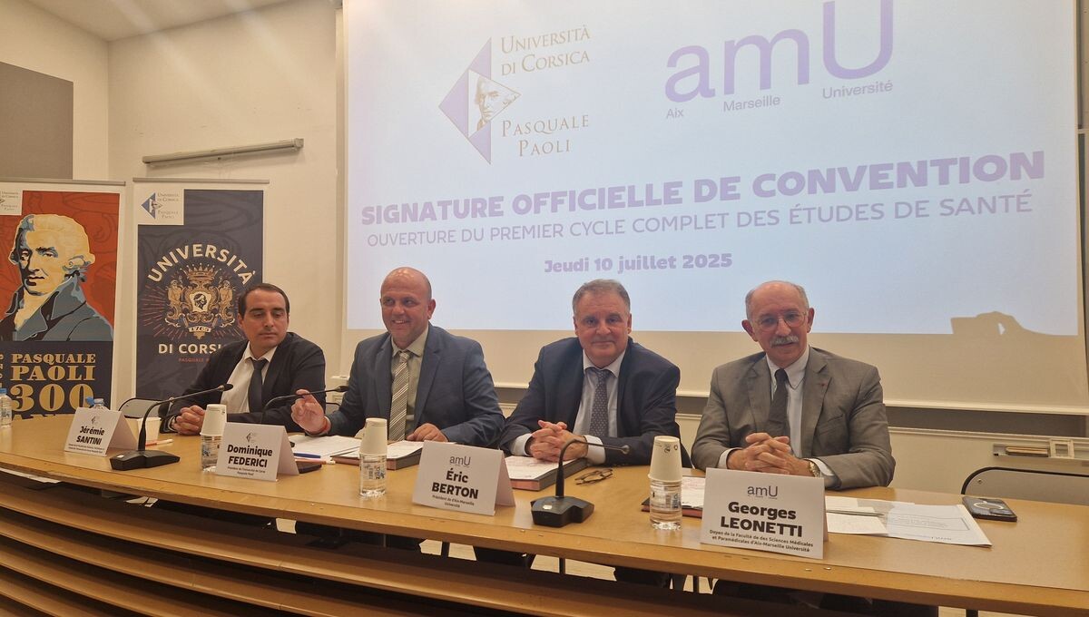 C'est officiel, le premier cycle complet d'études de médecine ouvre ses portes en septembre à l'université de Corse !
➡️ l.ici.fr/0PE