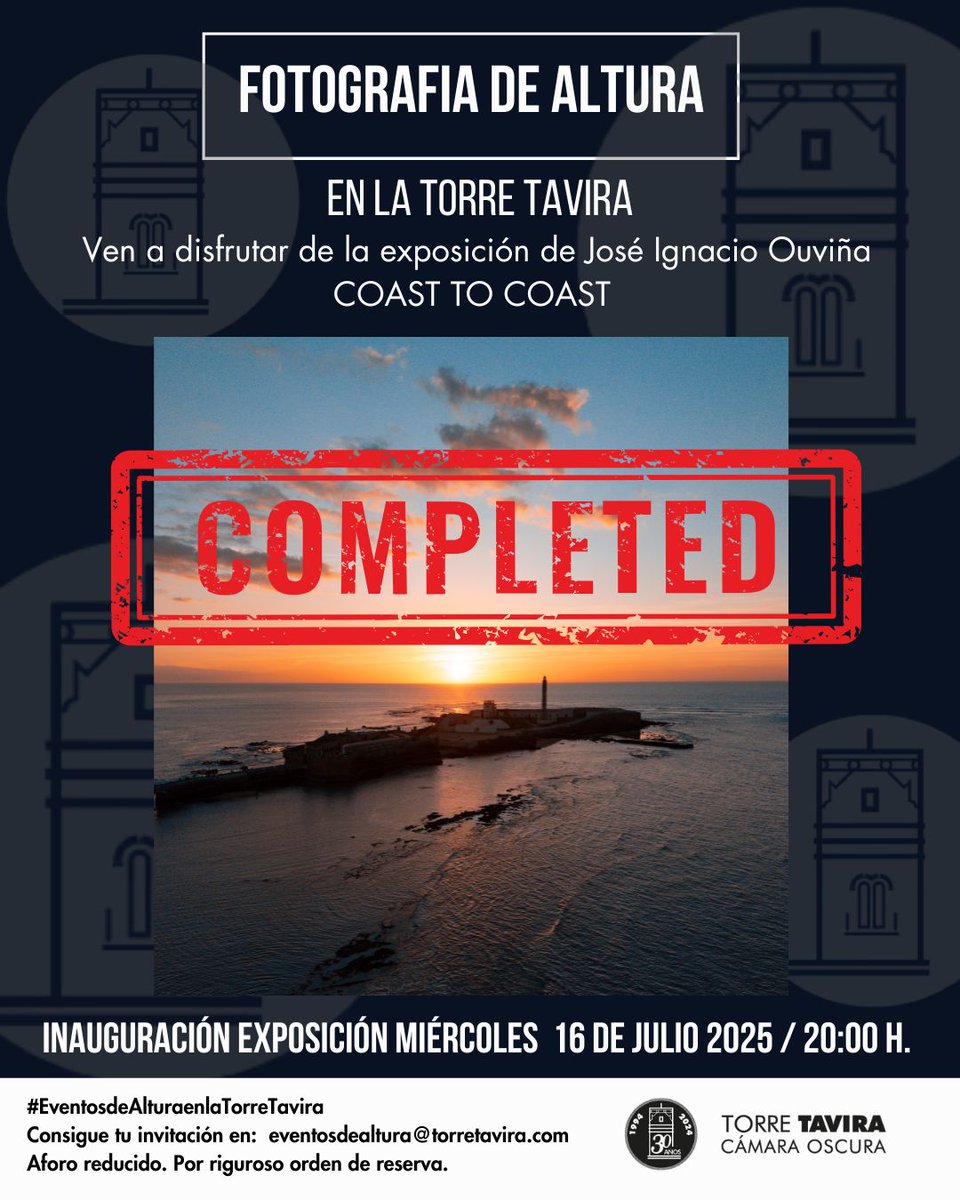 ⚠️¡Evento completo!⚠️ Nos alegra mucho que hayáis sido tan rápidos😱Muchísimas gracias a todos los que habéis reservado y a los que os habéis interesado por venir 👏🏼