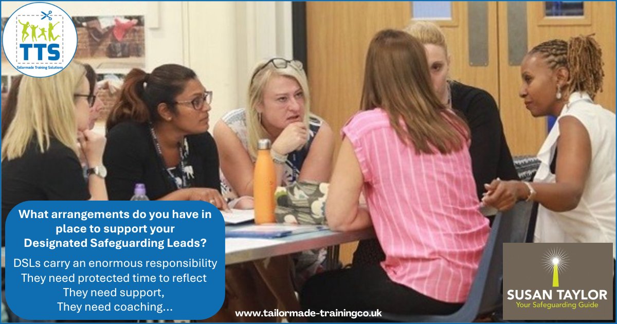 susantaylorTTS's tweet image. 📢Calling all #EarlyYears settings, ##Schools & #VoluntaryOrganisations!
Your DSLs are vital to your business and many are feeling burned out and isolated!
Contact us for details of our Supervision offer bit.ly/3YeQEBz
#Supervision #Safeguarding