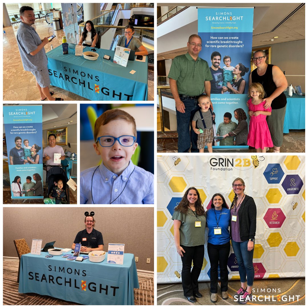 s_searchlight's tweet image. Simons Searchlight in the Community 🌟
We’re hitting the road this July to attend 13+ patient advocacy conferences!
✅ Share research
✅ Help families join
✅ Collect samples
✅ Connect in person
Grateful to grow, support & advance research together! 💙 #RareDisease