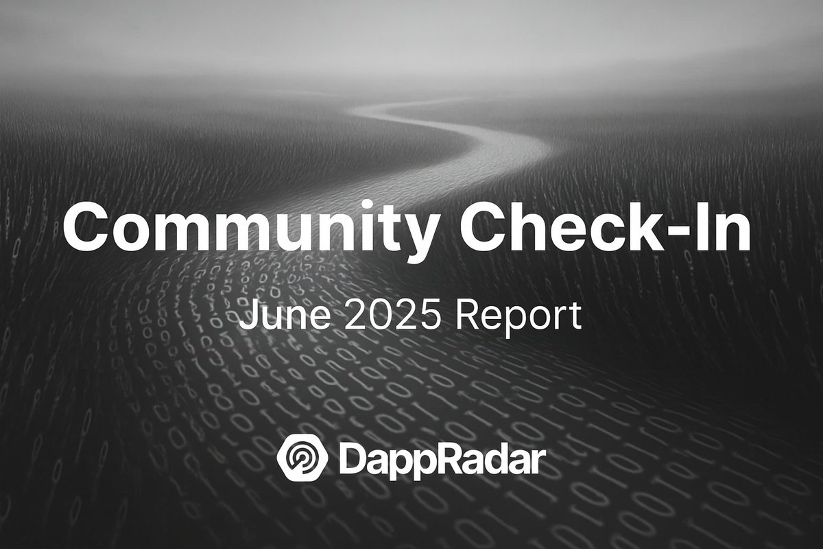 DappRadarDAO's tweet image. Did you know we do monthly updates on the DAO community? Covering X, Discord, the forum, and what our contributors have been building. 📡
In June we saw ATHs, skepticism, and progress.
Jump in, have a read, and ask your questions: forum.dappradar.com/t/community-ch…
