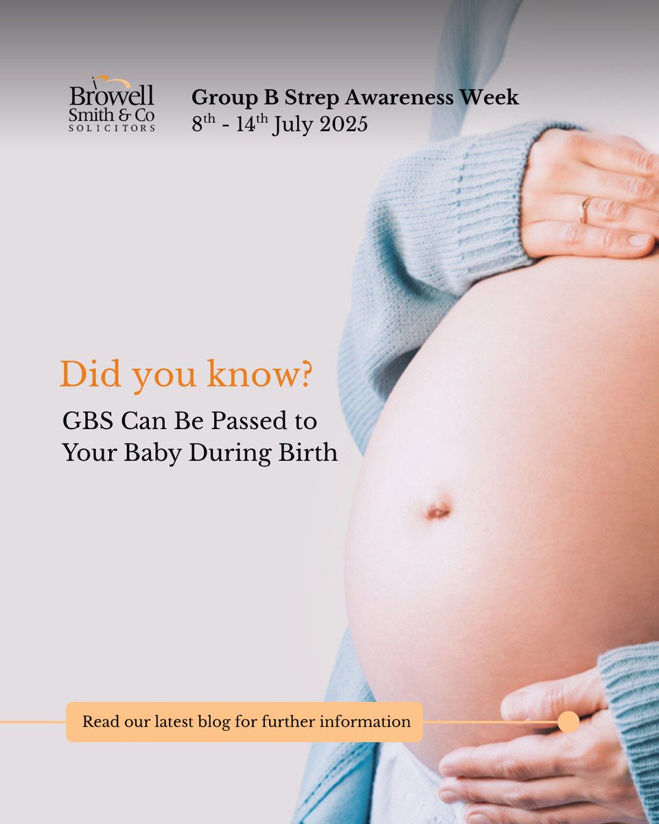 Did you know?
 👶 GBS can be passed to babies during birth
 🧪 It’s not routinely tested for by the NHS
 💉 But early testing + antibiotics can save lives

If you’re pregnant, planning, or supporting someone who is, read this: bit.ly/40Kdrt1

#GroupBStrep #GBSAwareness
