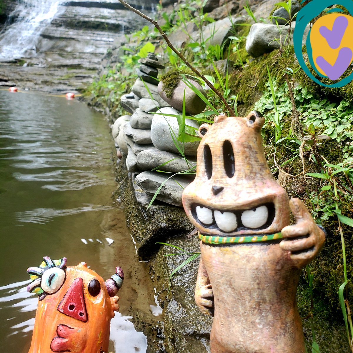 It really is no sweat,
Once your feet are wet.
m.youtube.com/watch?v=2lvs2F…
#VoodooVelvet #Ithaca #NY  #popsurreal $VDV $W&amp;B #WinAndBixel #Art #3Dprint #Crypto #meme #waterfall #ButterMilkFalls #swimming