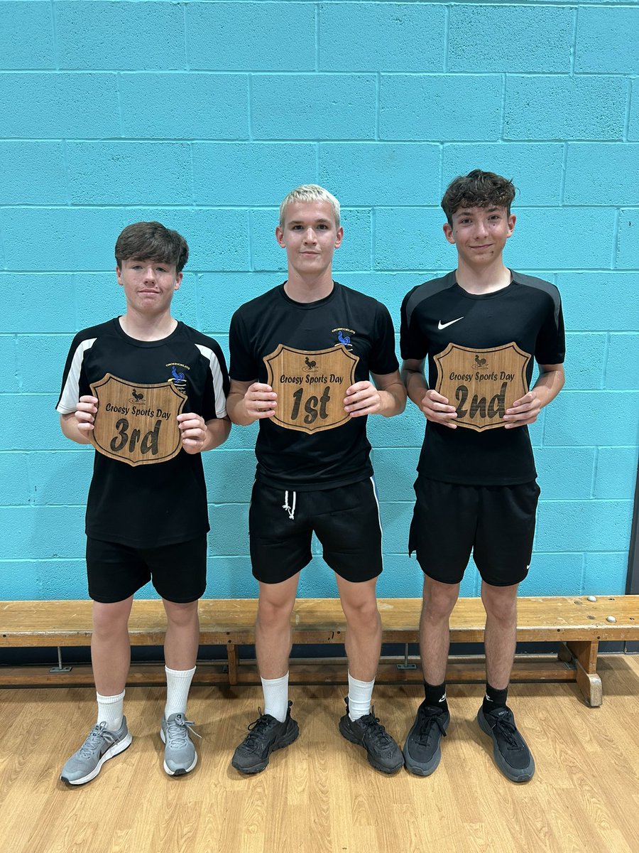 Croesype (@croesype) on Twitter photo First points for Sports Day 2025 with the High Jump competition today. Boys winners: Yr7 Alfie, Charlie & Santos. Yr8 Cian, Kynon & Harry. Yr9 Caiwyn, Shane & Logan. Yr10 Ali, AJ & Evan. Well done boys great effort <a href="/croesyschool/">Croesyceiliog School</a> <a href="/croesyheadteach/">Headteacher Croesyceiliog</a> <a href="/MissP_croesy/">Miss N Price</a> <a href="/CroesyDoWKS3/">DoWKS3</a> First points for Sports Day 2025 with the High Jump competition today. Boys winners: Yr7 Alfie, Charlie & Santos. Yr8 Cian, Kynon & Harry. Yr9 Caiwyn, Shane & Logan. Yr10 Ali, AJ & Evan. Well done boys great effort <a href="/croesyschool/">Croesyceiliog School</a> <a href="/croesyheadteach/">Headteacher Croesyceiliog</a> <a href="/MissP_croesy/">Miss N Price</a> <a href="/CroesyDoWKS3/">DoWKS3</a>