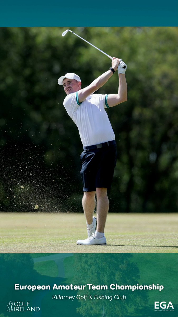 Stuart Grehan wins the all-important 3rd point and Ireland are through to the semi-final of the European Amateur Team Championship ☘️

Live scoring 🔗 golfireland.biz/IREvSWE_ETC25_…

<a href="/EGA_golf/">European Golf Association</a> 
#EuropeanAmateurTeamChampionship | #Killarney25