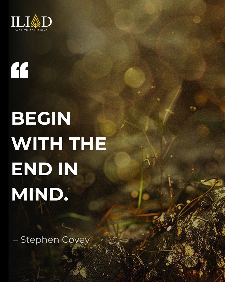 iliadwealth's tweet photo. Every great exit starts with a clear vision of what comes next. Let’s clarify your ending — and your next beginning.

#IliadWealth #visionplanning #exitstrategy #buildyourfuture https://t.co/a4xjidrSG1