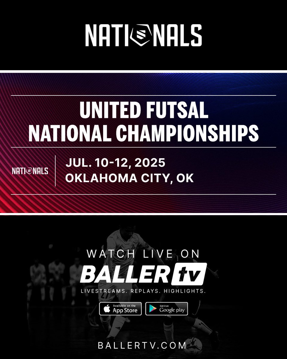 You can already sign up on BallerTV to watch all the action live!

Whether you’re cheering on your team or reliving the highlights, don’t miss a single match. All games will be streamed live on BallerTV — with full replays available on demand.

ballertv.com/events/united-…