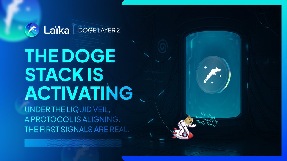 Laika_Layer2's tweet image. Protocol logs show signs of life.
Signal strength: increasing
Origin: Dogecoin stack
███▒▒▒▒▒▒▒▒▒▒