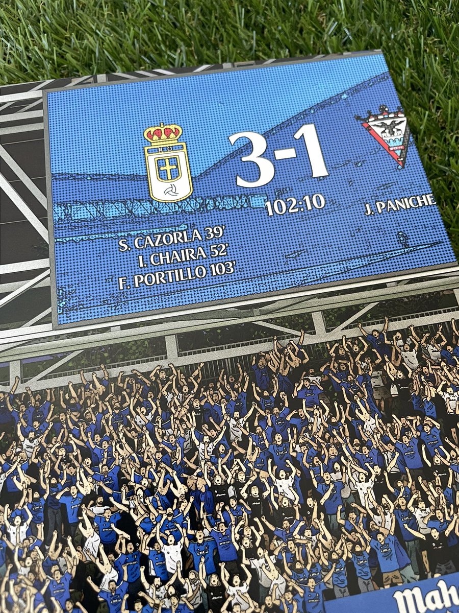 thefootballedit (@thefootballedi) on Twitter photo Hay goles que no se olvidan.
Hay días que cambian una vida.
Y hay momentos que merecen quedarse colgados en tu pared.
🎥 Así se ve el gol del ascenso del <a href="/RealOviedo/">Real Oviedo</a> en forma de recuerdo. Hay goles que no se olvidan.
Hay días que cambian una vida.
Y hay momentos que merecen quedarse colgados en tu pared.
🎥 Así se ve el gol del ascenso del <a href="/RealOviedo/">Real Oviedo</a> en forma de recuerdo.