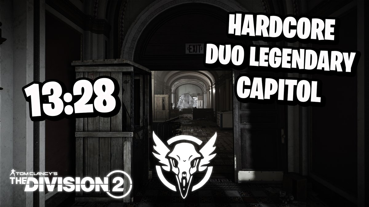 Next one on the List of Hardcore Duo Legendaries, Capitol!

youtu.be/UecVdersHgg

#TheDivision2 
<a href="/TheDivisionGame/">Tom Clancy's The Division</a>