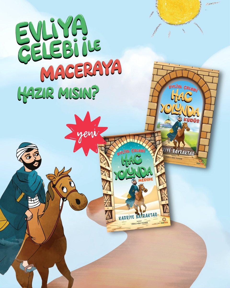 yeni kitap
Evliya Çelebi Hac Yolunda / Mekke, Kudüs
Kadriye Bayraktar

Yazar Kadriye Bayraktar’dan çocuklar için yedi iklim dört bucak dünyayı gezen hayaller!

Tarih, macera ve hayal gücüyle dolu iki eşsiz serüven!