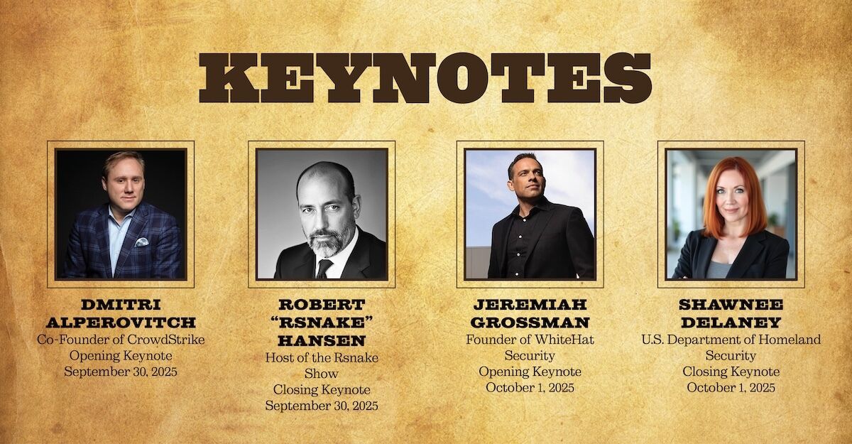 CybrSecCon's tweet image. We’ve locked in four powerhouse keynote speakers for this year’s conference! Get the details on their talks and explore the full speaker lineup here: web.cvent.com/event/9ba9c5ea…

Still need a ticket? Don’t wait - grab yours now at houstonseccon.com

#HOUSECCON #LearnAndDefend…