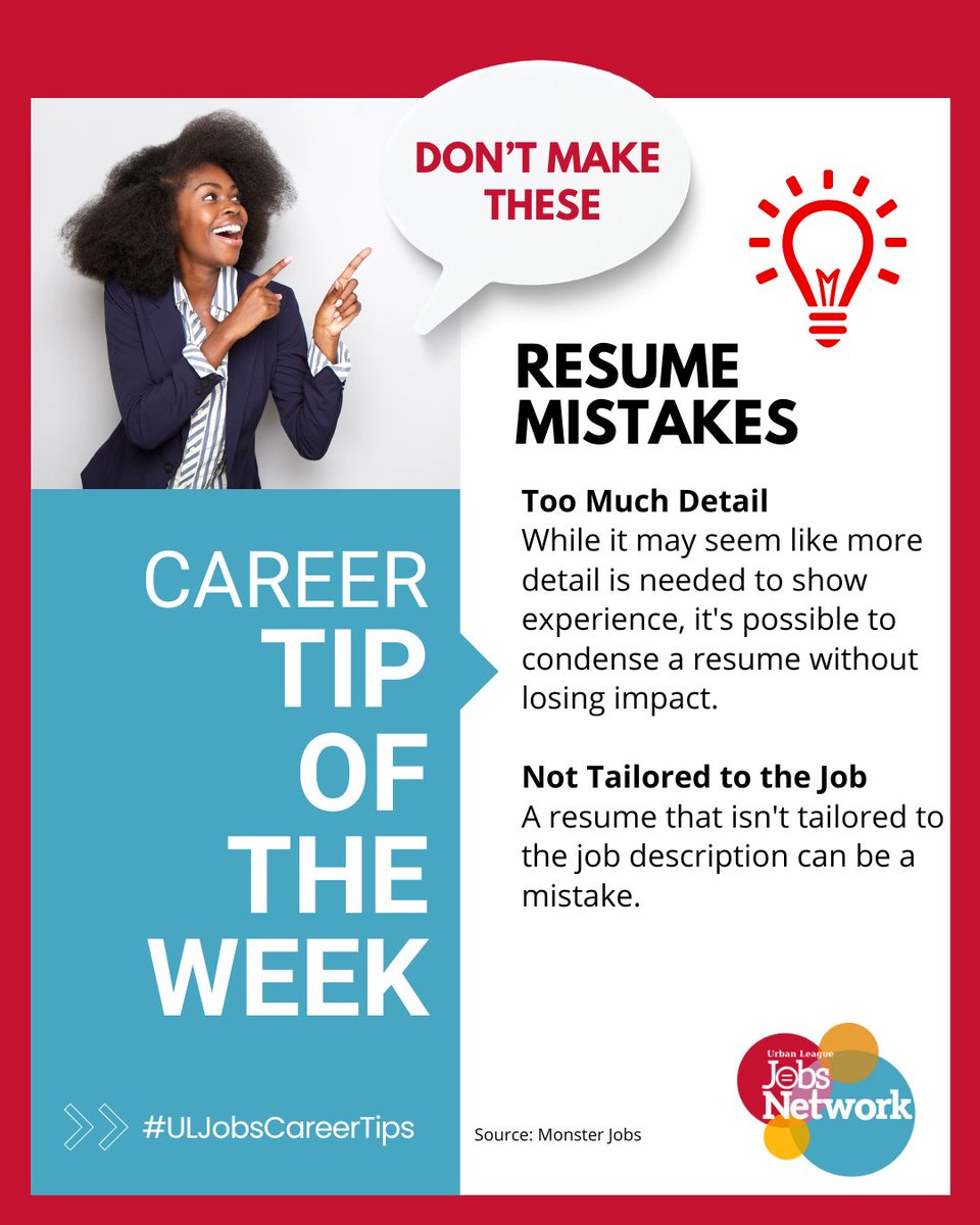 Your resume is your first impression—don’t let simple mistakes close doors. Typos, outdated info, and unclear formatting can cost you the interview. Take the time to double-check and follow best practices. It’s more than a document—it’s your ticket in!

#resumetips