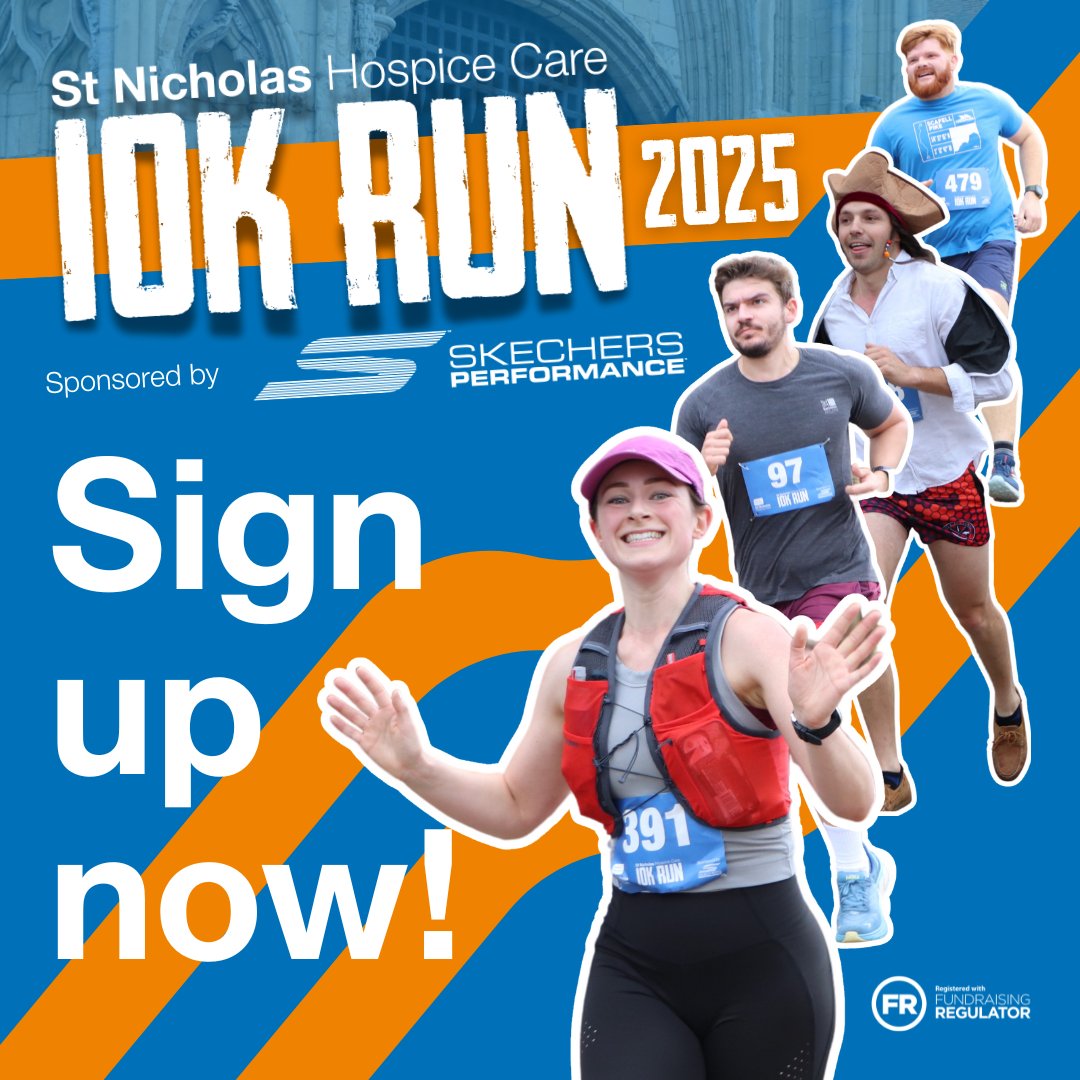 St Nicholas Hospice Care (@stnichhospice) on Twitter photo New to running? The St Nicholas Hospice Care 10K Run on 28 September is a brilliant place to start. It’s an event designed to be inclusive and supportive. Thanks to our sponsor <a href="/skechersGO/">Skechers Performance</a> for helping to make this possible. ow.ly/v9uU50Wn1k7 New to running? The St Nicholas Hospice Care 10K Run on 28 September is a brilliant place to start. It’s an event designed to be inclusive and supportive. Thanks to our sponsor <a href="/skechersGO/">Skechers Performance</a> for helping to make this possible. ow.ly/v9uU50Wn1k7