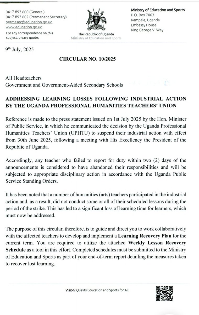 AngryHumanTrs's tweet image. PS Ministry of Education do not threaten teachers with such documents as this. Why should you be bothered by useless subjects? What need is there to compensate for useless subjects? Stop this otherwise you will start a battle against aggrieved teachers that you may never win.